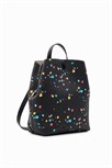 batoh Desigual Splatter Sumy negro