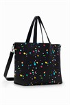 kabelka Desigual Splatter23 Pravia Re negro