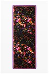 šatka Desigual Mixed Flowers 2 Recta negro