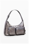 kabelka Desigual Leather Multipoc gris medio