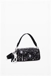 kabelka Desigual Reprise Printed Flow negro