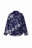 košeľa Desigual Samson navy