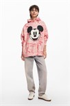 mikina Desigual Retro Mickey rosa vento