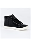 dětské boty Next Stylové chlapecké kotníkové boty černé barvy s bočními ozdobnými prvky black