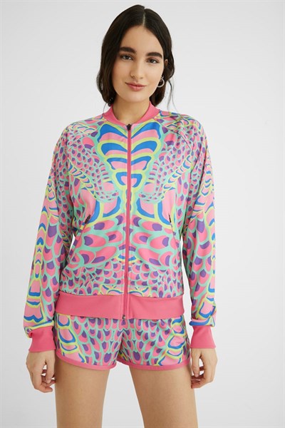mikina Desigual Club Of Colors chicle