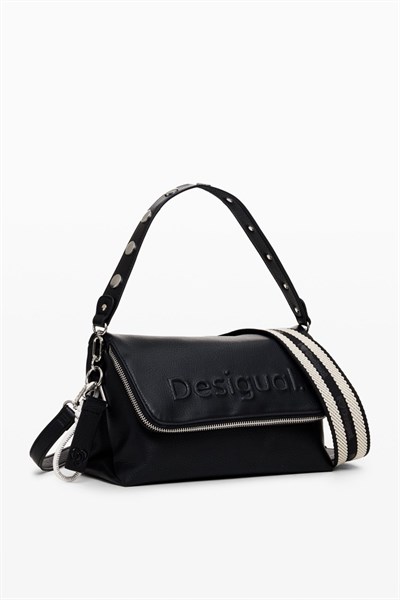 kabelka Desigual Half Logo Venecia 3.0 negro