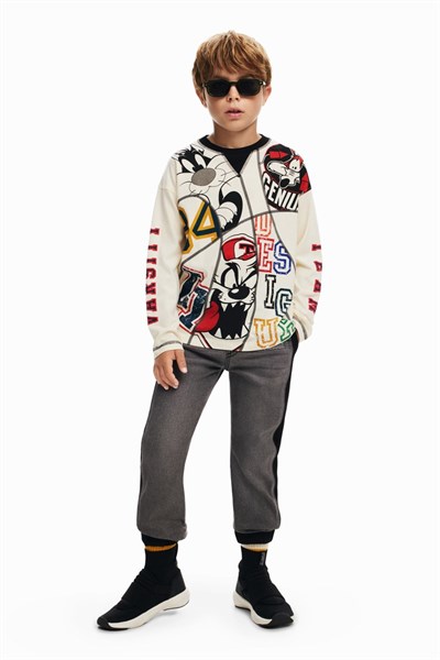 tričko Desigual Apolo Looney Tunes crudo