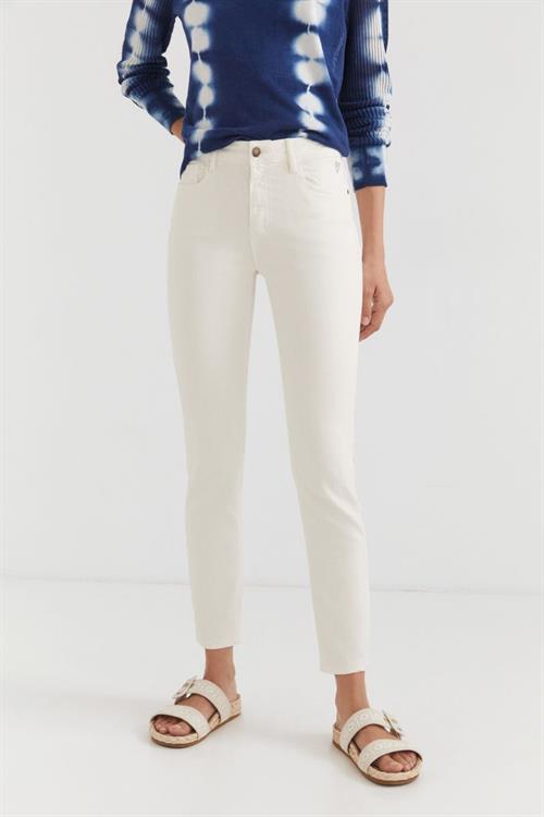 jeansy Desigual Basic Core blanco