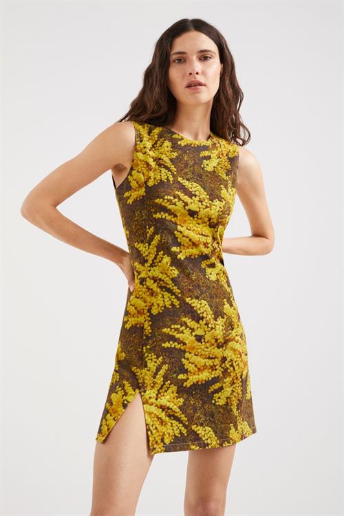 šaty Desigual Mimosa amarillo girasol