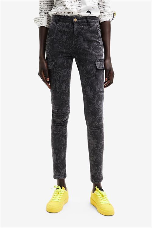 jeansy Desigual Fabiola negro