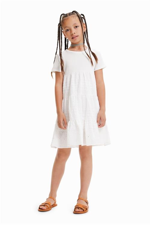 šaty Desigual Fresia blanco