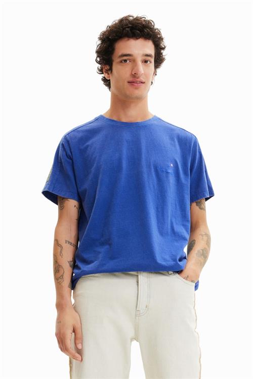 tričko Desigual Frank azul klein