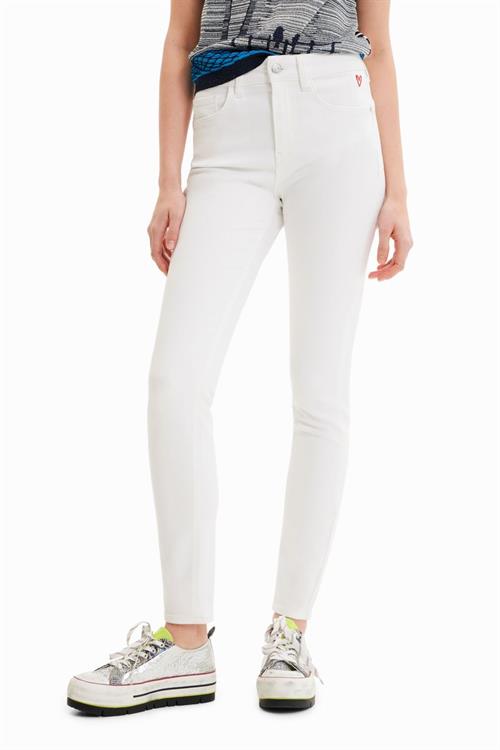 jeansy Desigual Lia blanco