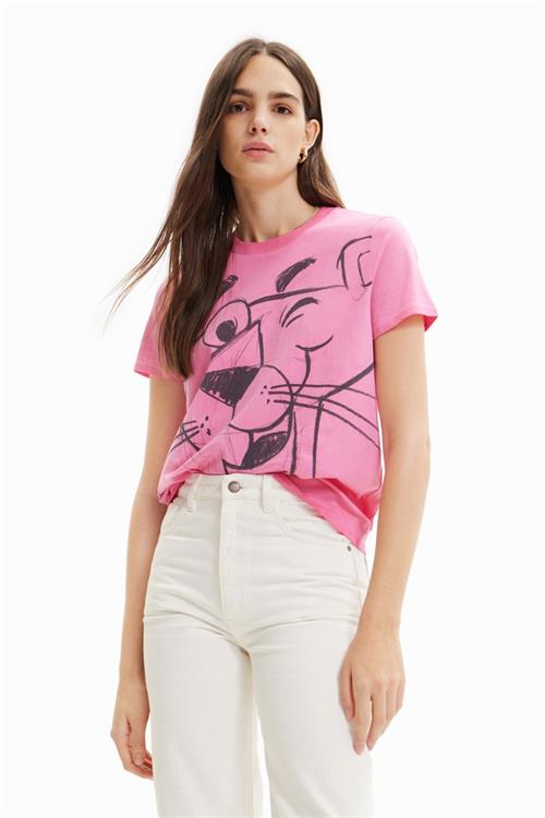 tričko Desigual Pink Panther Smile turosa