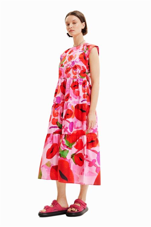 šaty Desigual Tulip-Lacroix rosa