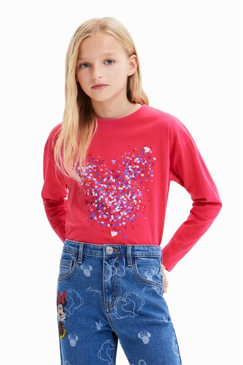 tričko Desigual Laurie Disney fuchsia rose