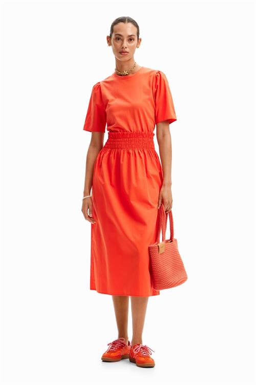 šaty Desigual Omaha naranja