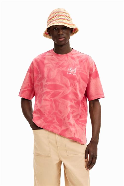 tričko Desigual Armando rosa palido